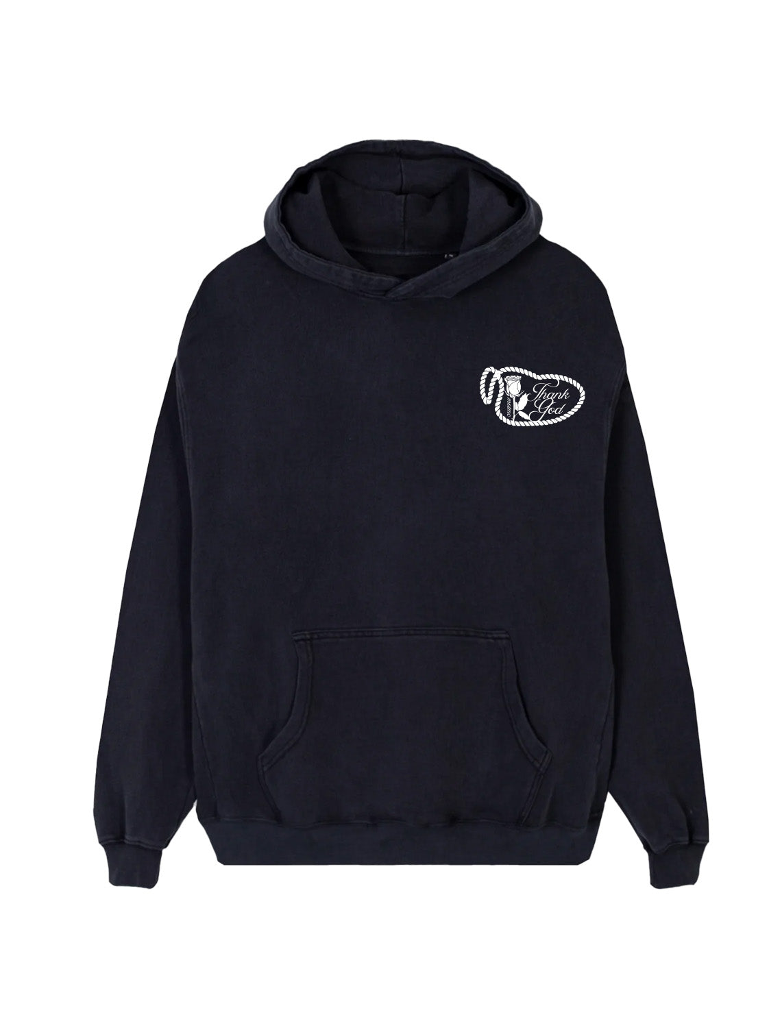 Man on the Middle Cross Hoodie